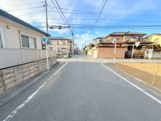 川越市広栄町　建築条件なし売地　「川越駅」徒歩18分　敷地40坪　【大塚小学区】