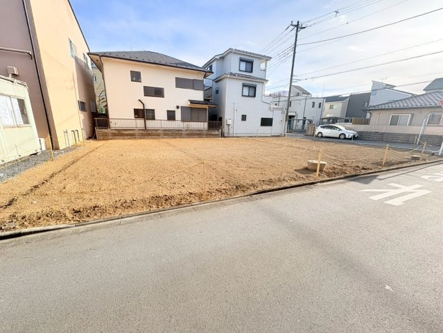 川越市広栄町　建築条件なし売地　「川越駅」徒歩18分　敷地40坪　【大塚小学区】の外観