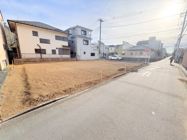川越市広栄町　建築条件なし売地　「川越駅」徒歩18分　敷地40坪　【大塚小学区】の外観