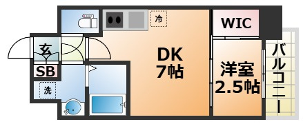 セレニテ神戸西エクラの間取り