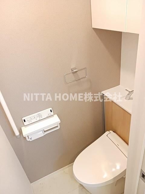 ガーデン・アイリスⅡのトイレ|タンクレストイレあり♪