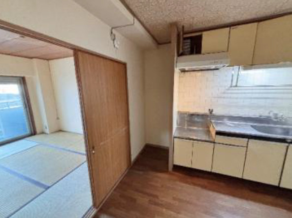 西京極ハイツのキッチン