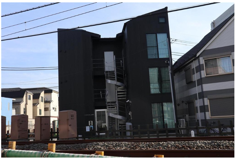 ＧＲＡＮＤＥ上板橋のエントランス