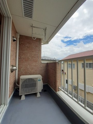 パルククレール・ササキ　Ｂのバルコニー