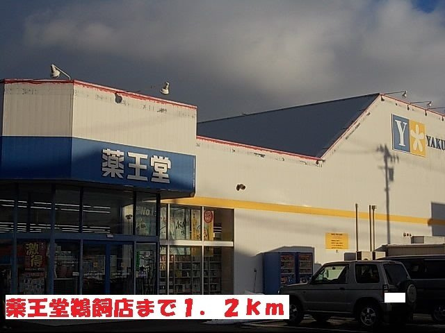 パルククレール・ササキ　Ｂの周辺|薬王堂鵜飼店まで1200m