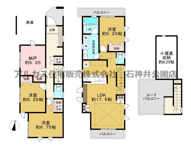 中野区沼袋１丁目　新築一戸建　西武新宿線　沼袋
