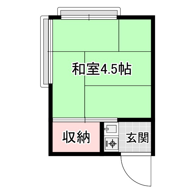 ともえ荘の間取り