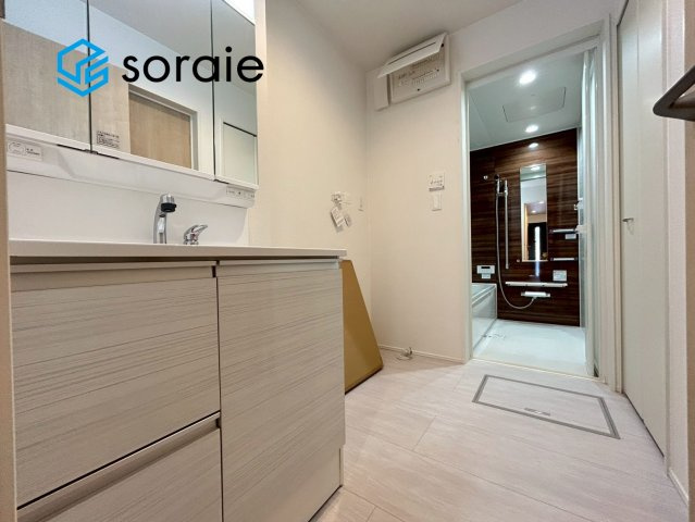 入間市下藤沢23期　全2棟2号棟　の洗面所|2月5日撮影