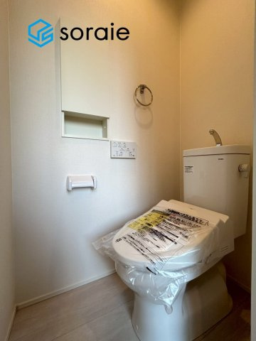 入間市下藤沢23期　全2棟2号棟　のトイレ|2月5日撮影