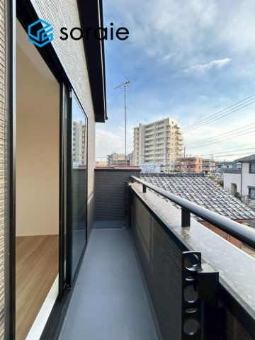 入間市下藤沢23期　全2棟2号棟　のバルコニー|2月5日撮影