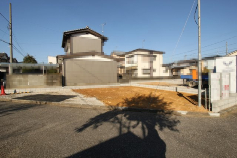 介良乙　3号棟　新築戸建（全3区画）　の外観|造成中　3号棟　土地面積　104.84㎡　（約31.71坪）