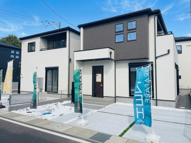 ★現地見学可能！★大津市坂本　新築一戸建ての外観|お客様に長く安心して住んでいだだける事にこだわった家づくり！住んでからのアフターサービスにもしっかりと取り組んでいます！