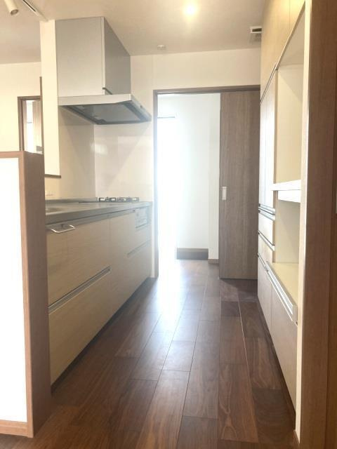 三笠町定期借家戸建のキッチン
