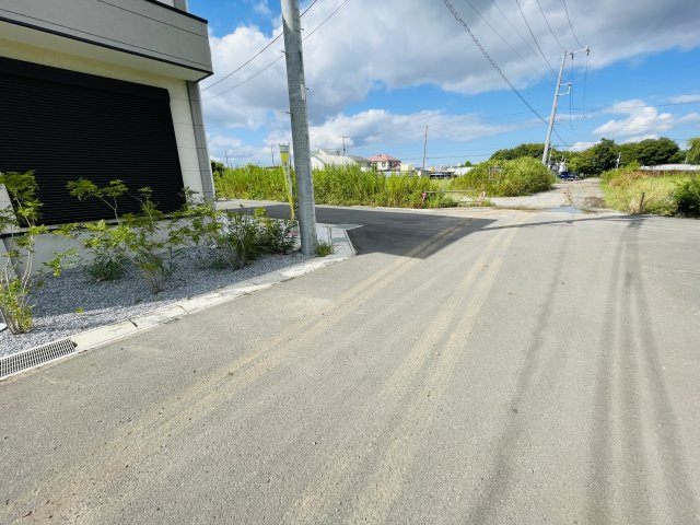 市川市北方町４丁目５期の前面道路含む現地写真