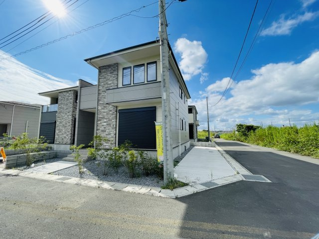 市川市北方町４丁目５期の前面道路含む現地写真