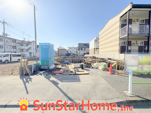 【サンスターホーム】福生市加美平1丁目　オール電化新築戸建の外観