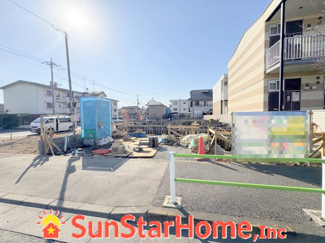 【サンスターホーム】福生市加美平1丁目　オール電化新築戸建の外観