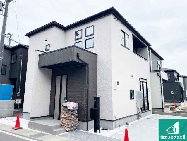 ★現地見学可能！★大津市坂本　新築一戸建ての外観|現在の進捗状況です！順調に作業進行中、完成が待ち遠しいです！詳細の間取り等、お気軽にお問い合わせください！