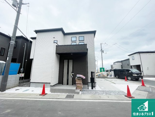 ★現地見学可能！★大津市坂本　新築一戸建ての外観|周辺は落ち着いた街並みの住宅地！子育てがしやすい住環境です！まだ未完成ですが、現地でしかわからない事もございます。是非一度ご覧ください。