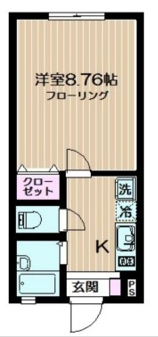 Ｂキャッスル東大宮の間取り