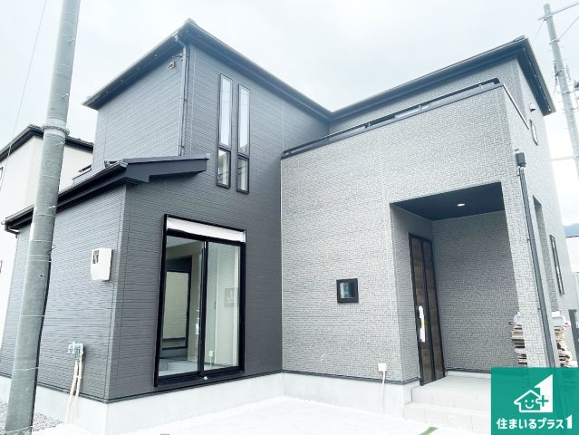 ★現地見学可能！★大津市坂本　新築一戸建ての外観|現在の進捗状況です！順調に作業進行中、完成が待ち遠しいです！詳細の間取り等、お気軽にお問い合わせください！