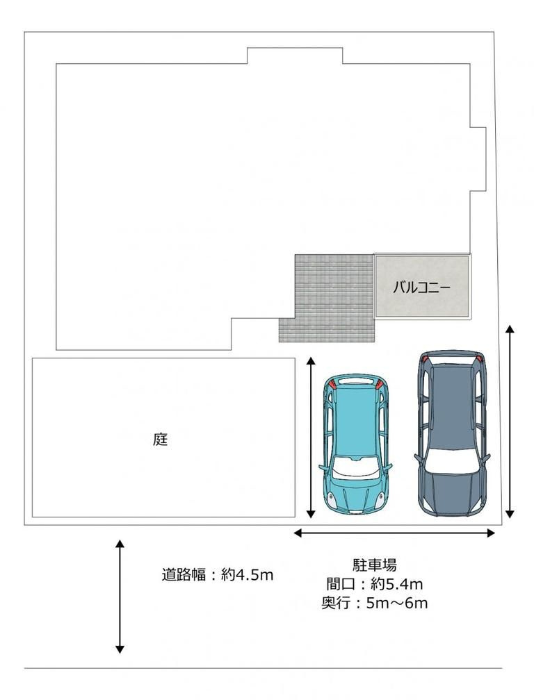 日高市中鹿山　中古戸建　の区画図