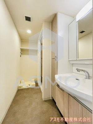 【洗面所】 | プレサンス福島ミッドエル