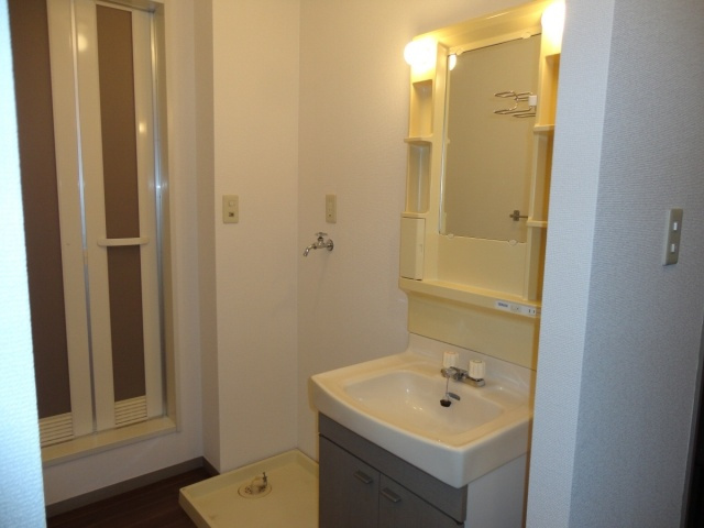 エクセレント松下B棟の洗面所