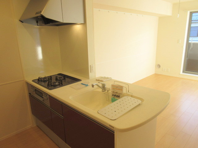 プレシアのキッチン|★ガス３口カウンターキッチン★