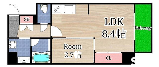 【間取り】 | ナットレジデンス都島本通