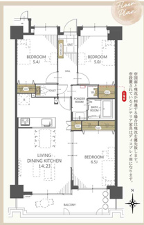 【間取り】 | エイルスクエア空港東