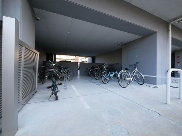 エスフィオーレのその他共用部分|駐輪場です