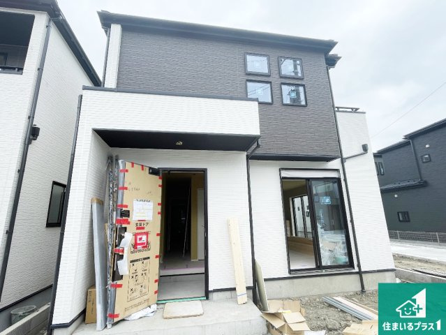 大津市坂本　新築一戸建ての外観|現在建築中！落ち着いた街並みで新生活を始めることが出来そう！周辺の物件も併せてご紹介させて頂きます！