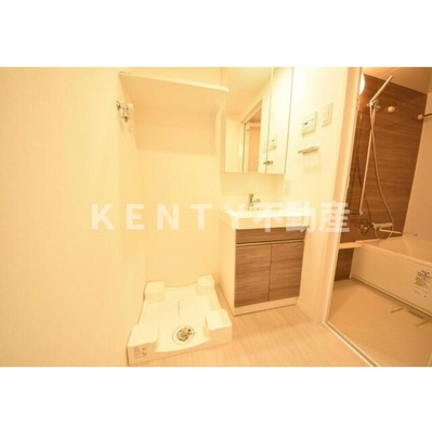 【洗面所】 | グラシアプレイス大森町 | 脱衣スペースもあります