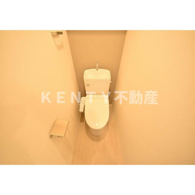 【トイレ】 | グラシアプレイス大森町 | 落ち着いた色調のトイレです