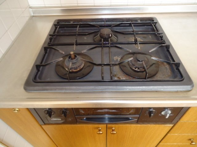 カーム・ルーラルの設備|３口ガスコンロ