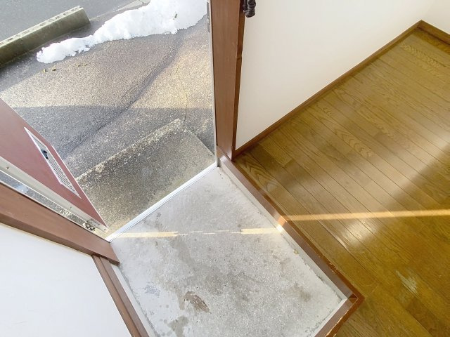 サントピア桧町Ⅱの玄関