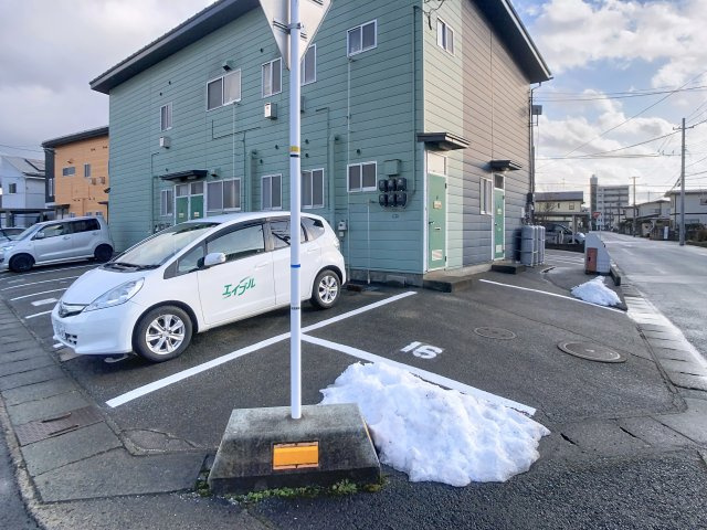 サントピア桧町Ⅱの駐車場
