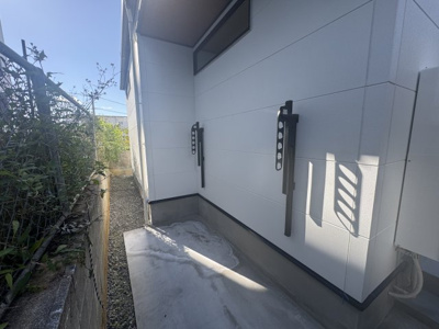 【ランドリースペース】 | 宜野湾市大山（全2棟）ラスト2号棟 | 2号棟　ランドリースペース付き♪