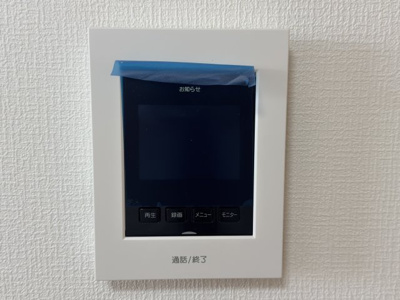 【セキュリティ】 | 宜野湾市大山（全2棟）ラスト2号棟 | 2号棟　TVモニター付きインターフォン♪