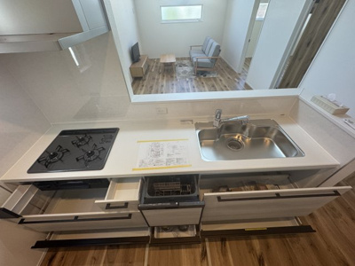 【キッチン】 | 宜野湾市大山（全2棟）ラスト2号棟 | 2号棟　ビルトイン食洗機付き♪