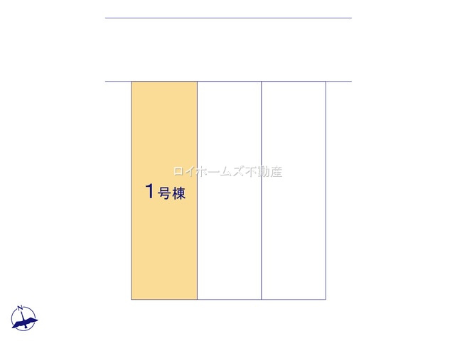 【区画図】 | 名古屋市緑区浦里５丁目25『仲介料無料』新築戸建て | 1号棟