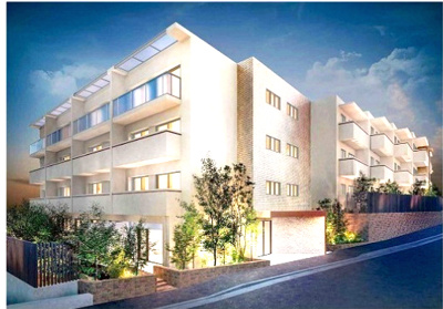 【外観パース】 | ミレーネ神戸住吉本町