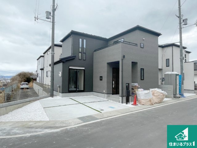大津市坂本　新築一戸建ての外観|現在建築中！落ち着いた街並みで新生活を始めることが出来そう！周辺の物件も併せてご紹介させて頂きます！