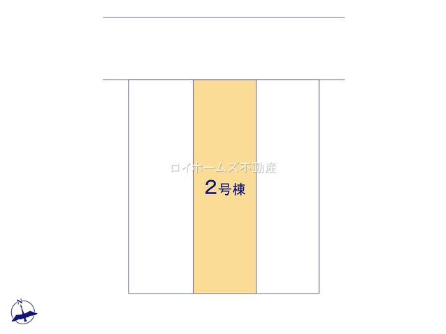 【区画図】 | 名古屋市緑区浦里５丁目25『仲介料無料』新築戸建て | 2号棟