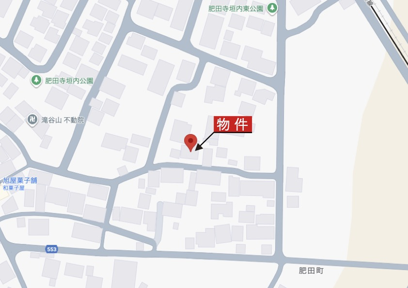 鈴鹿市肥田町の地図|詳細Map