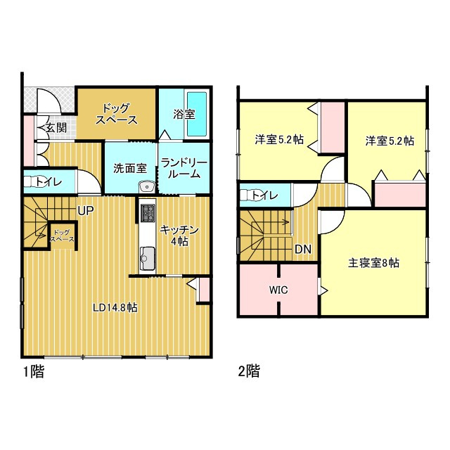 鈴鹿市中江島町の間取り