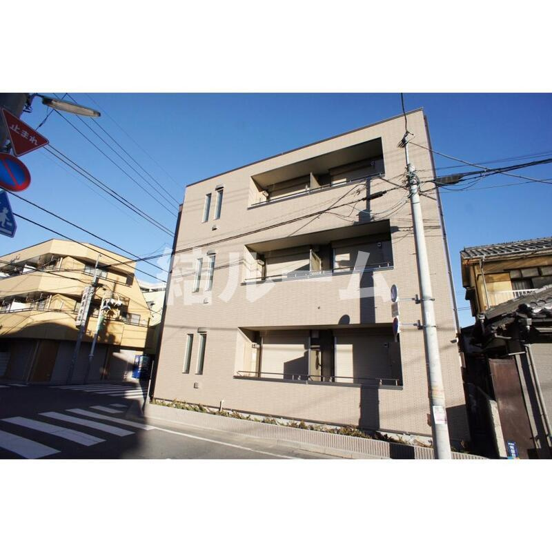 板橋区常盤台４丁目のアパートの外観