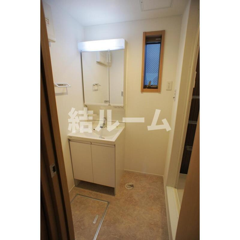 板橋区常盤台４丁目のアパートの独立洗面台