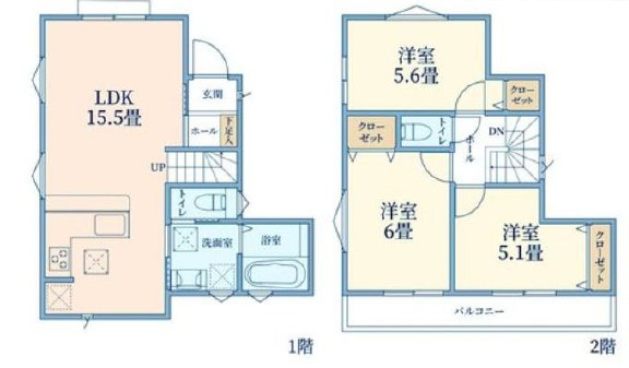 【間取り】 | 新築戸建て